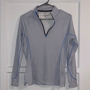 Peter Millar White and Blue Women's Top